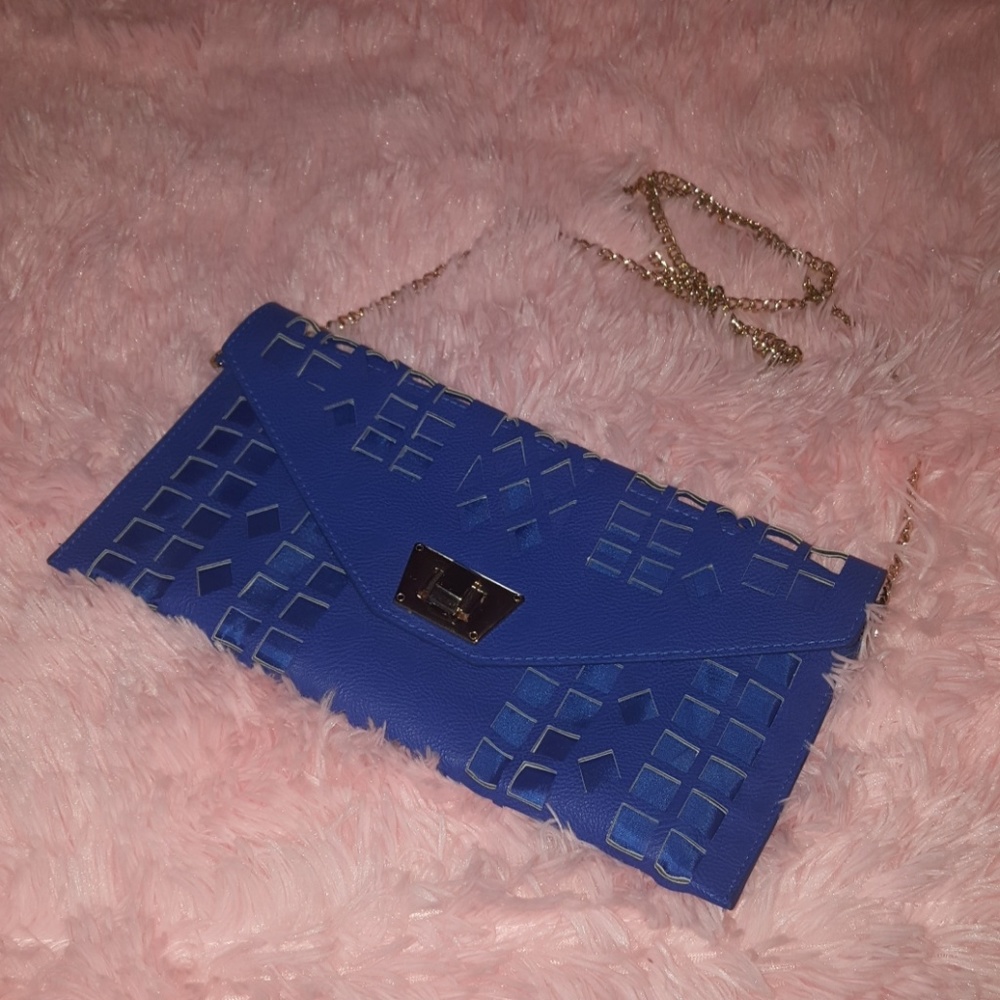Geo Print purse